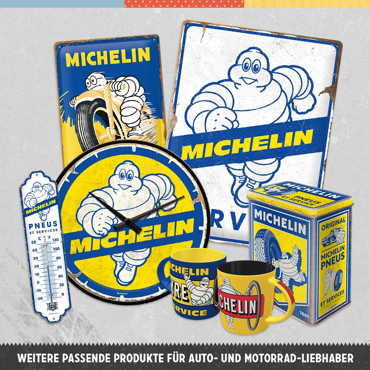 nostalgic-art-retro-blechschild-michelin-original-tyres-20-x-30-cm image 4