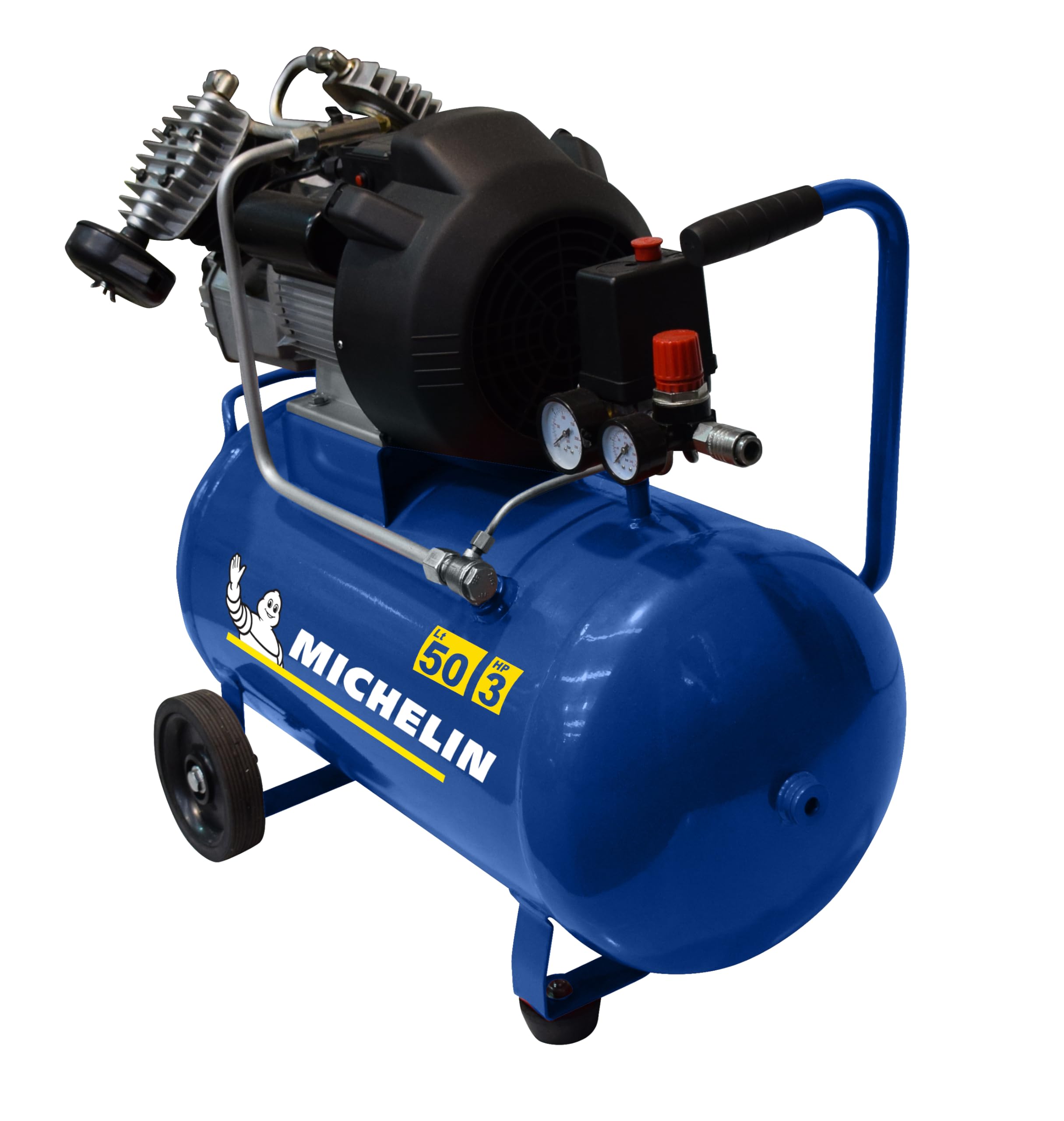 michelin-mb-3650-tragbarer-luftkompressor-50-l-tank-2-2-kw-10-bar-360-l-min image 5