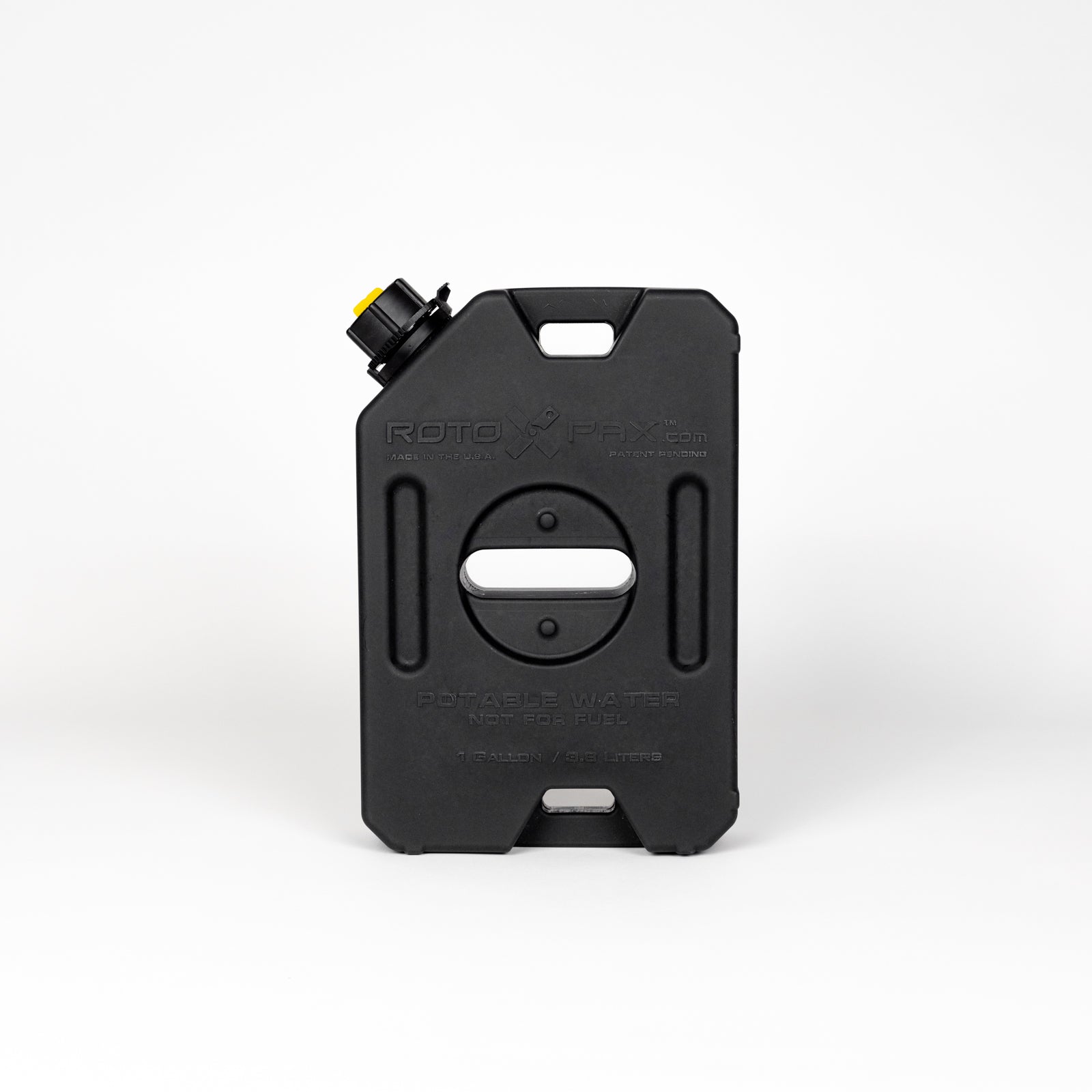 rotopax-1-gallon-water-black-blemished image 1