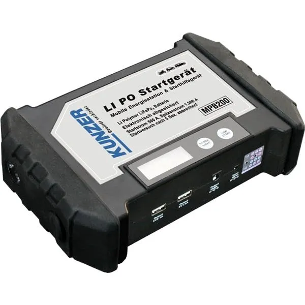 kunzer-multi-pocket-booster-mpb200-schnellstartsystem-12-v-500-a-starthilfestrom image 1