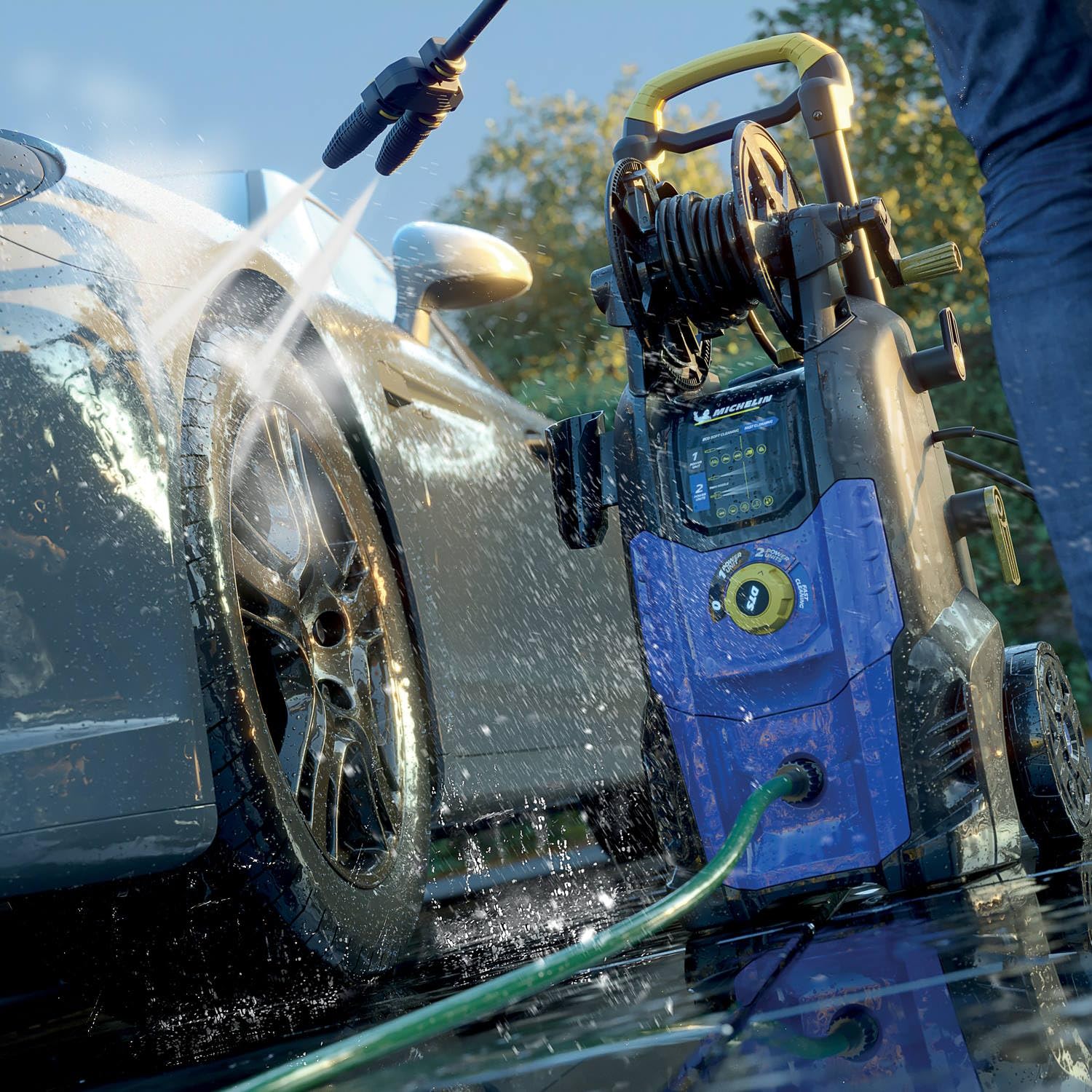 michelin-mpx25dts-hochdruckreiniger-mit-dualtech-system-2500-w-150-bar-810-l-h image 3