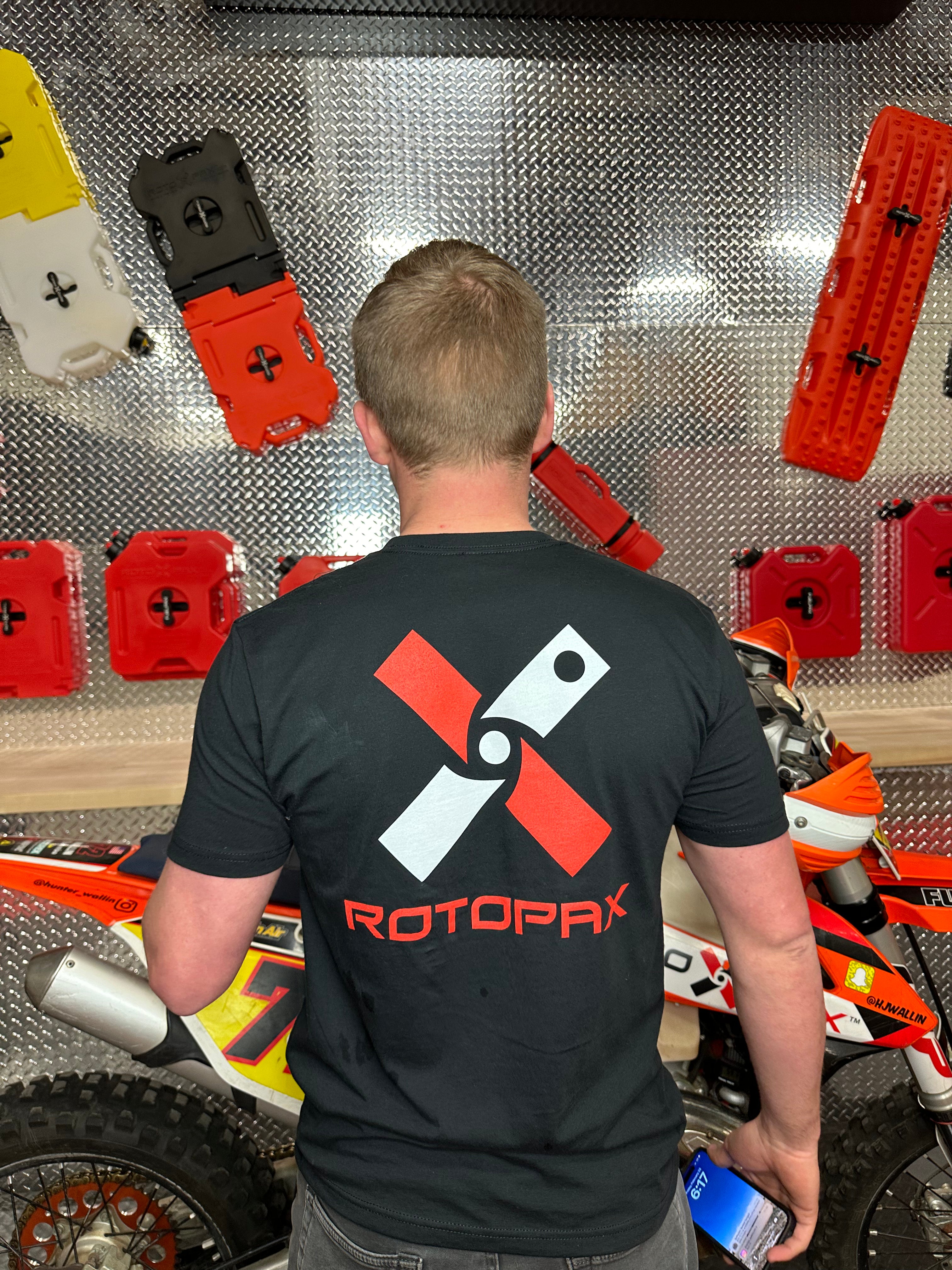 rotopax-keep-adventure-going-t-shirt-schwarz image 7