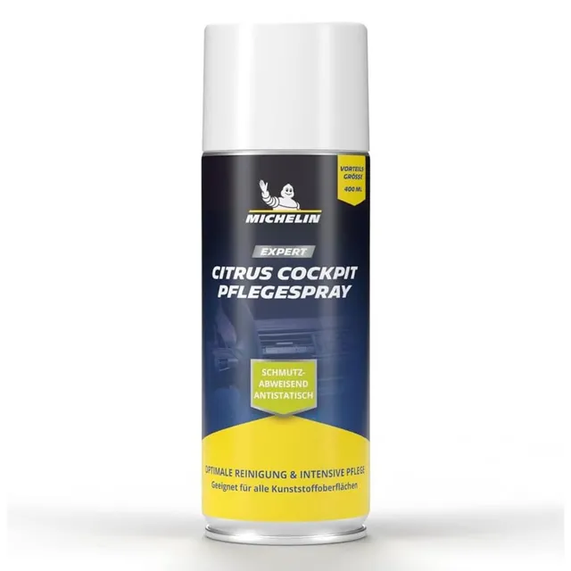 michelin-expert-citrus-cockpitpflegespray-400-ml-kunststoffpflege-f-r-auto-innen image 1