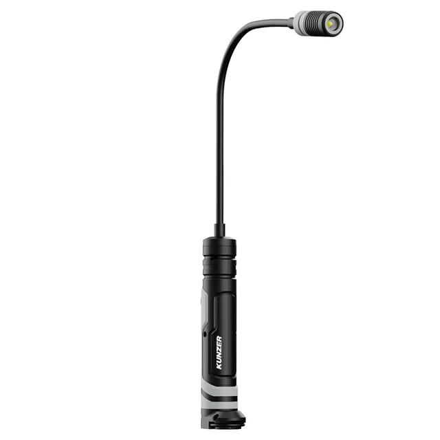 kunzer-pl-061-led-arbeitslampe-mit-flexiblem-schwanenhals-300-lm-dimmbar-7-h-leu image 1