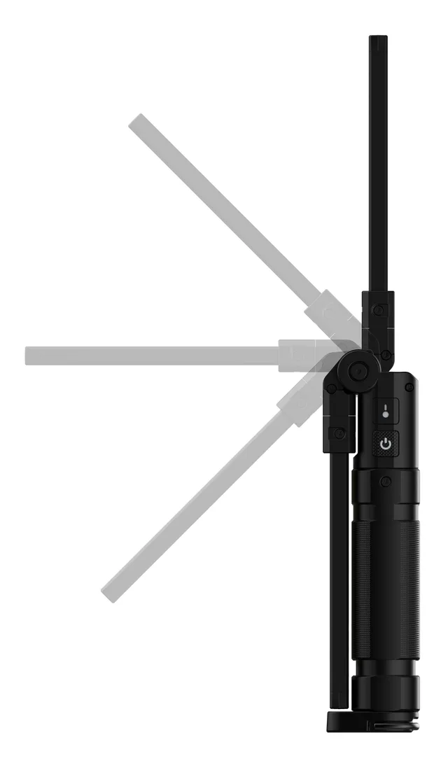 kunzer-pl-078-arbeitslampe-combat-cob-1000-lm-akku-klappbar-schwarz image 1
