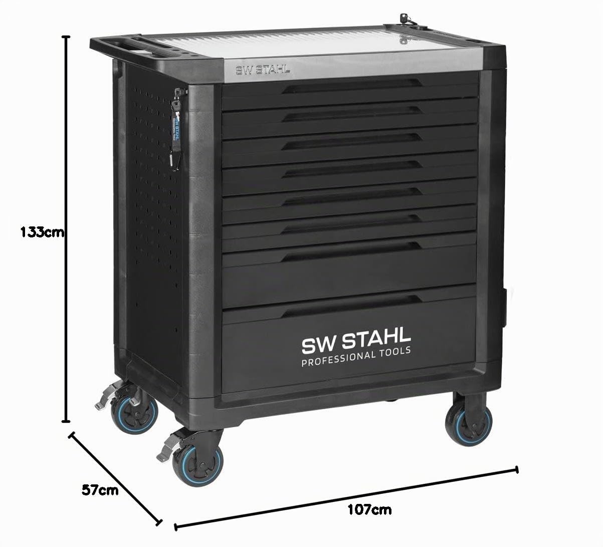 sw-stahl-z3201-werkstattwagen-tt802-8-schubladen-434-teilig-mit-twin-lock-system image 2