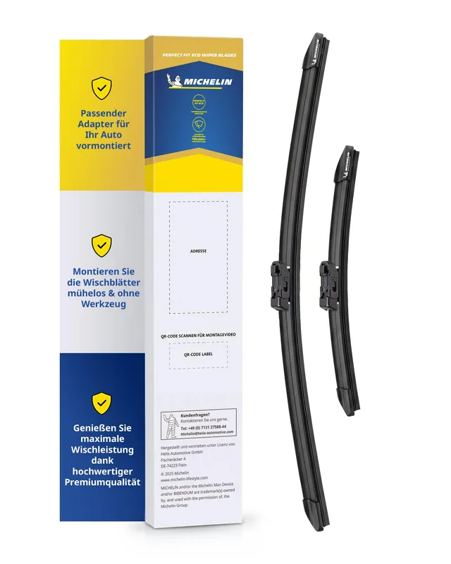 michelin-perfect-fit-105-scheibenwischer-set-sharan-touran-700-400mm-gelenkfreie image 1