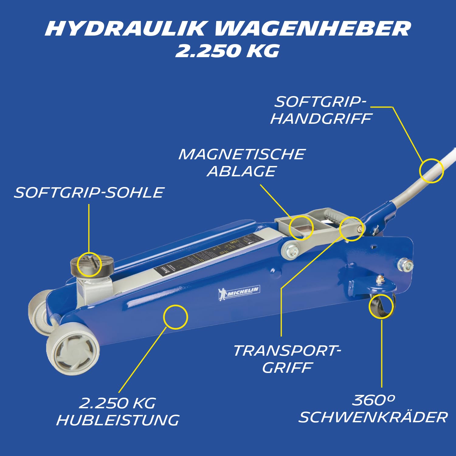 michelin-wagenheber-2-25-t-suv-hydraulik-wagenheber-max-hubh-he-530-mm-mit-softg image 2