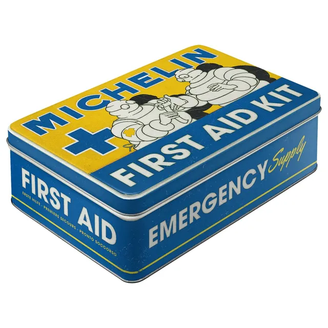 nostalgic-art-retro-vorratsdose-flach-2-5-l-michelin-first-aid-kit image 1