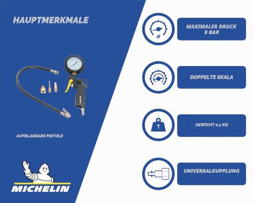 michelin-reifenf-ller-mit-doppel-skala-manometer-druckluft-luftpistole-mit-flexi image 8