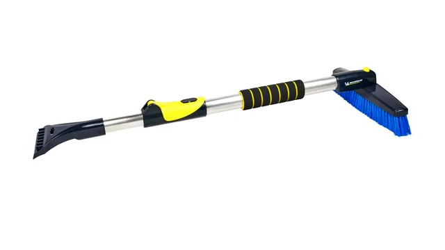 michelin-2in1-eiskratzer-mit-schneeb-rste-teleskopierbar-bis-110-cm-90-drehbarer image 1