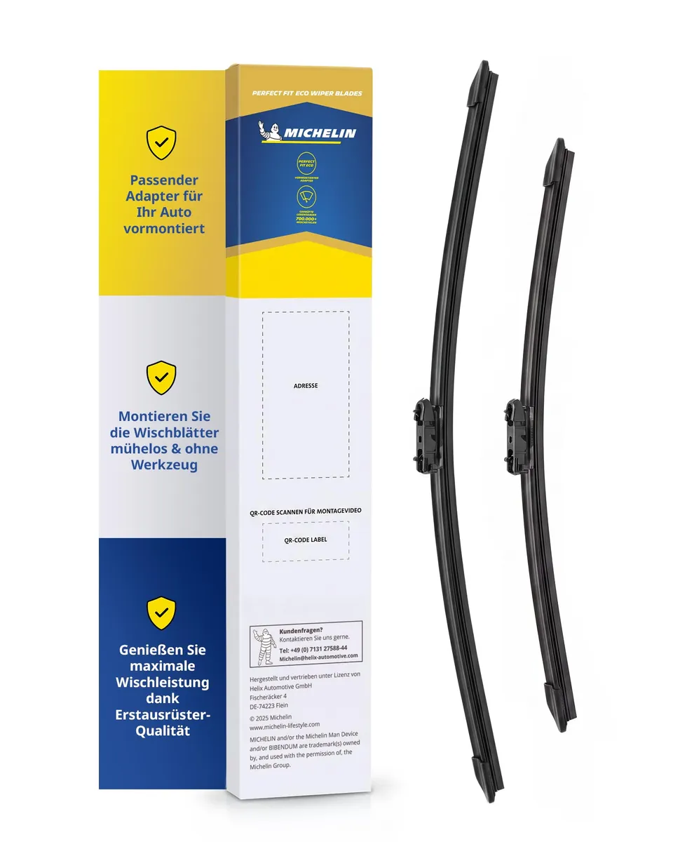 michelin-perfect-fit-190-scheibenwischer-set-f-r-mercedes-ml-gl-700-530-mm-gelen image 1