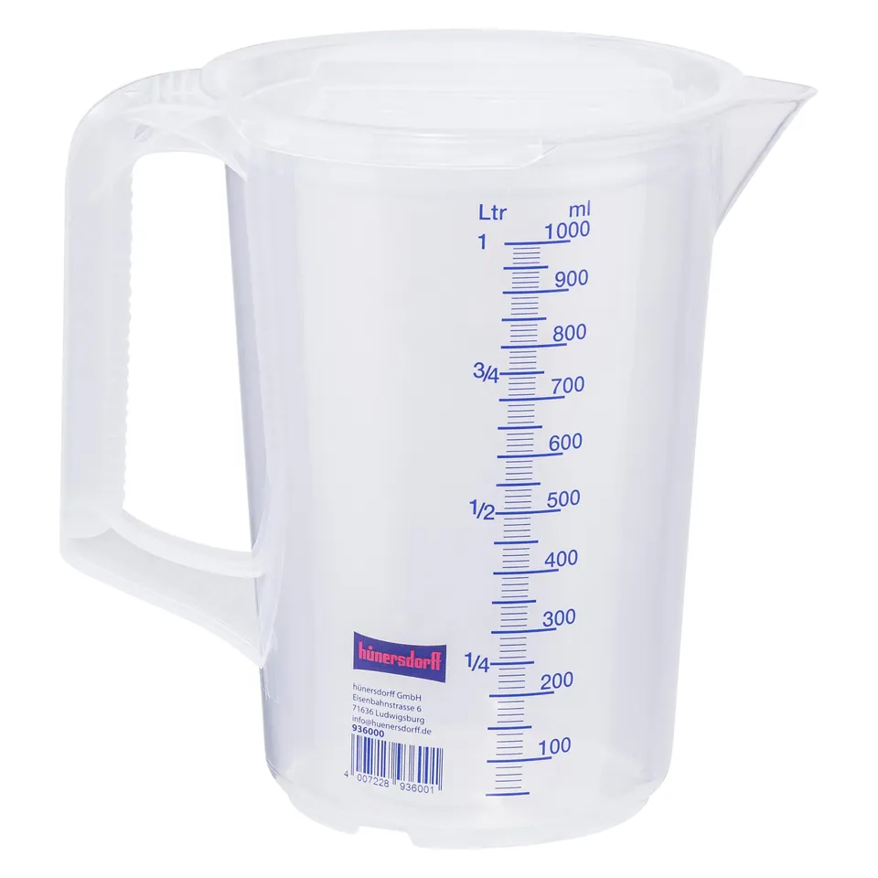 h-nersdorff-messbecher-1l-polypropylen-bruchsicher-sp-lmaschinengeeignet image 1