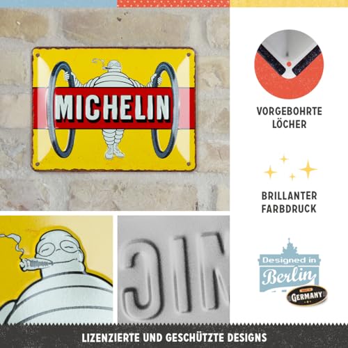 nostalgic-art-michelin-retro-blechschild-15x20-cm-tyres-bibendum-lizenzprodukt image 8