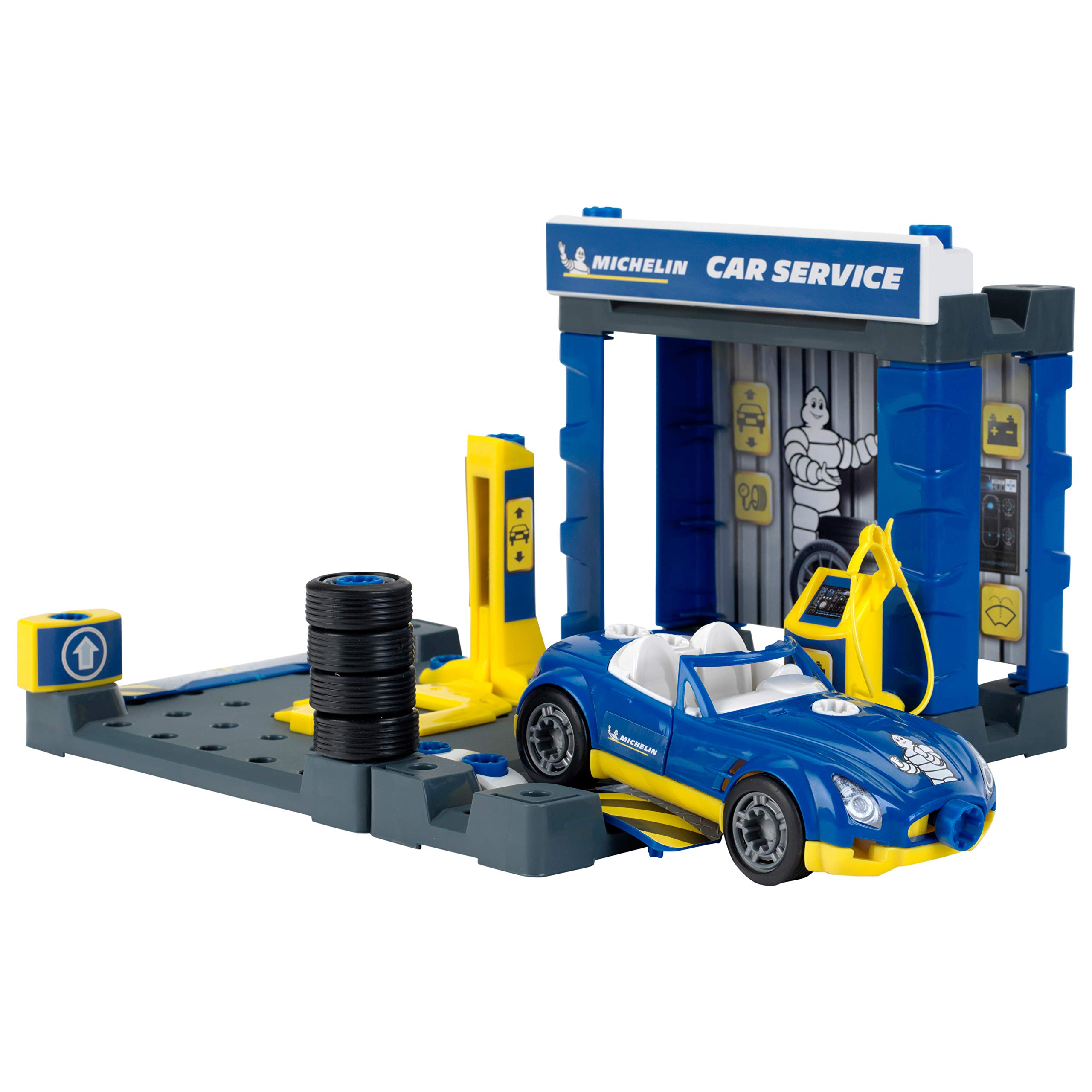 theo-klein-3408-michelin-service-station-geb-ude-und-auto-mit-schraubsystem-demo image 8