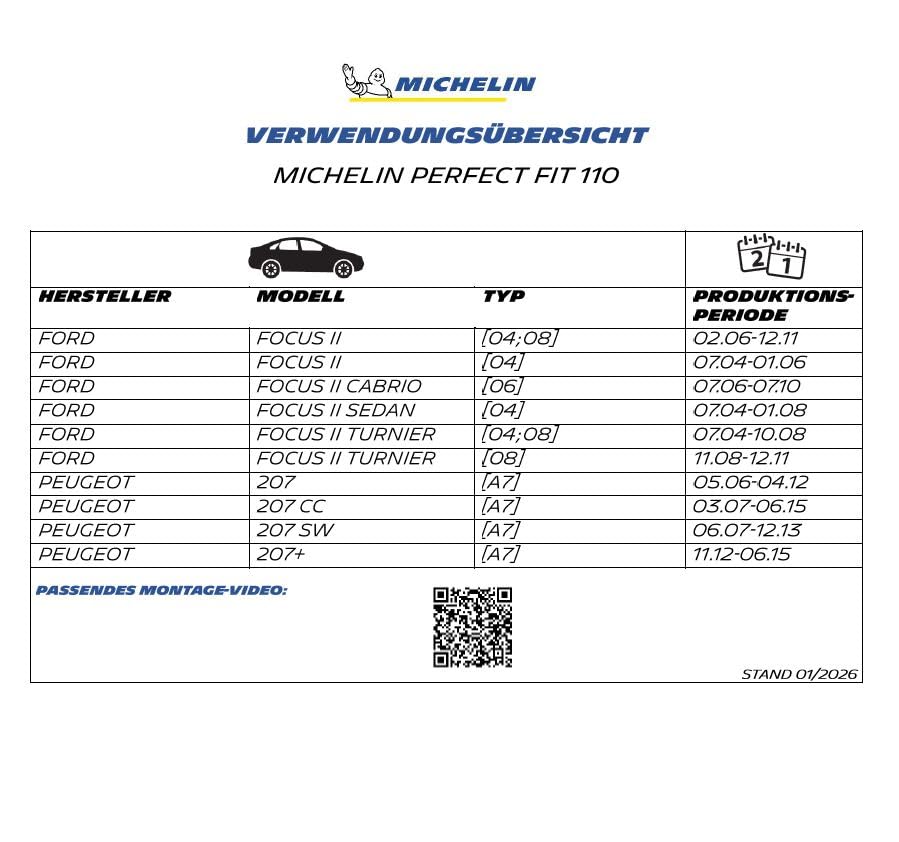michelin-perfect-fit-110-scheibenwischer-set-f-r-ford-focus-peugeot-207-650-400- image 8
