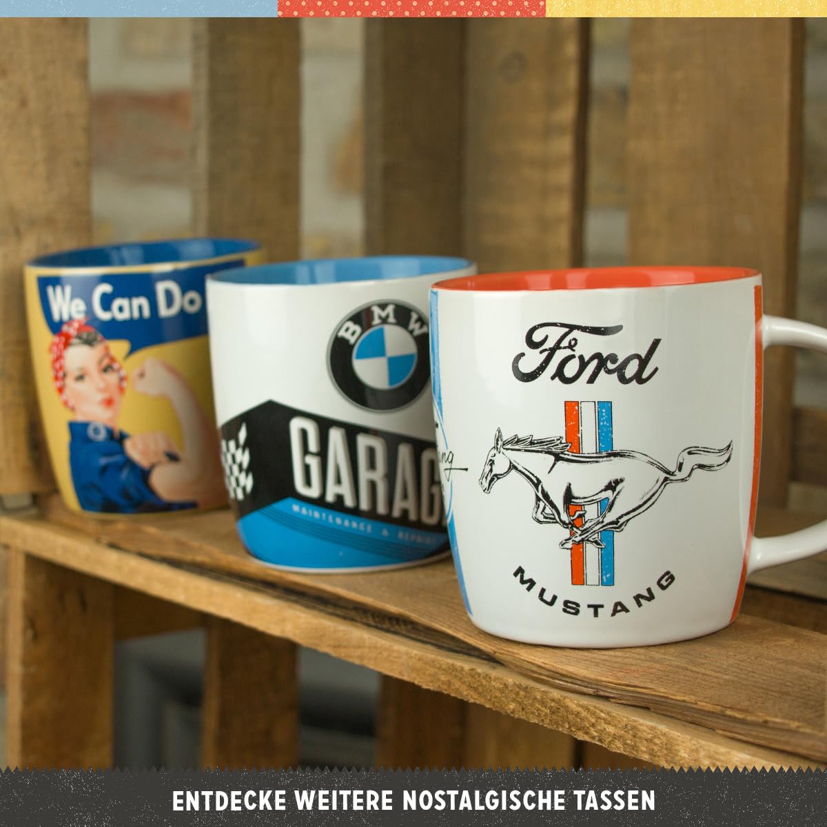 nostalgic-art-retro-kaffeebecher-330-ml-michelin-tyres-bibendum-yellow image 5