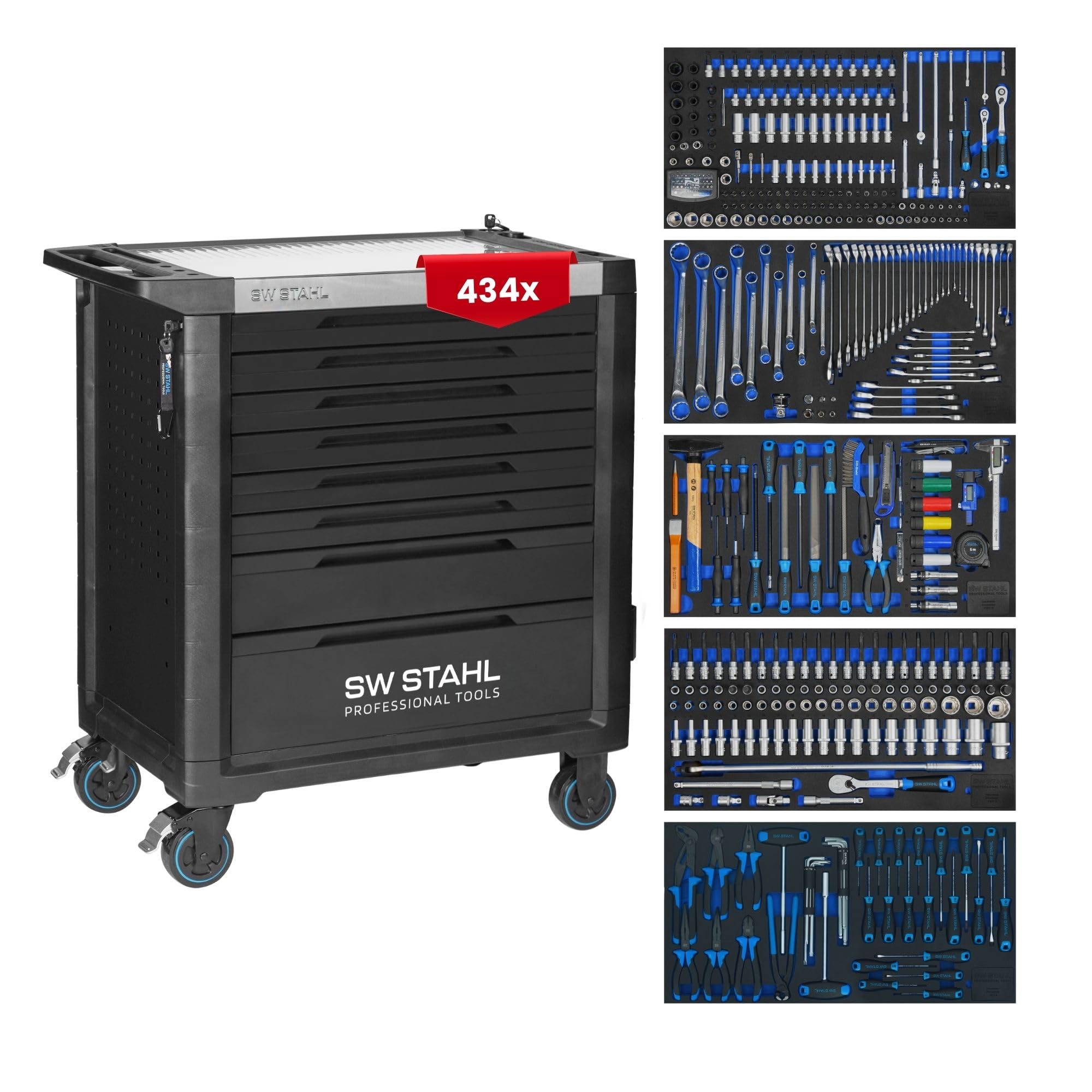 sw-stahl-z3201-werkstattwagen-tt802-8-schubladen-434-teilig-mit-twin-lock-system image 1
