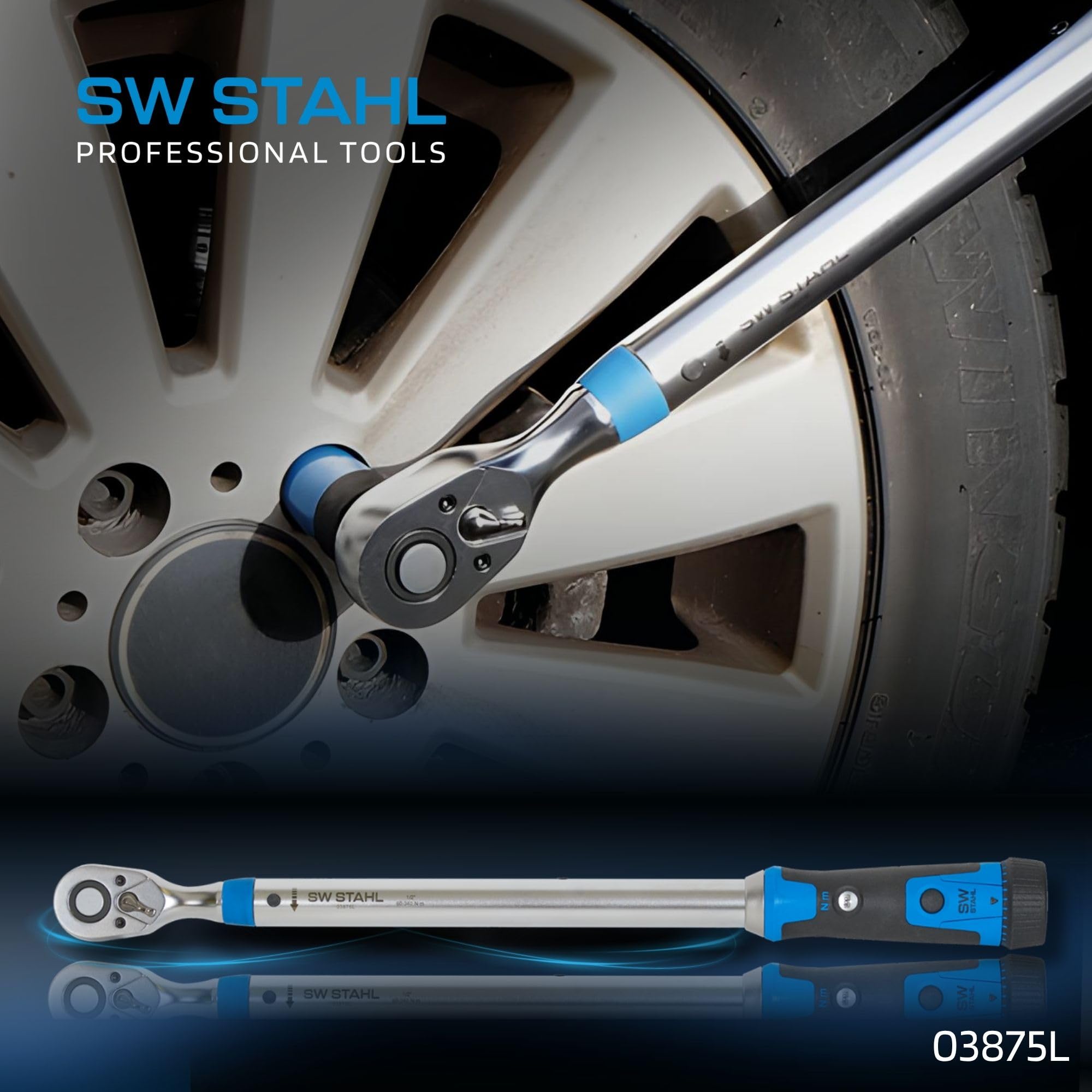 sw-stahl-03875l-profi-drehmomentschl-ssel-1-2-zoll-60-340-nm-auto-ideallinie-ser image 2