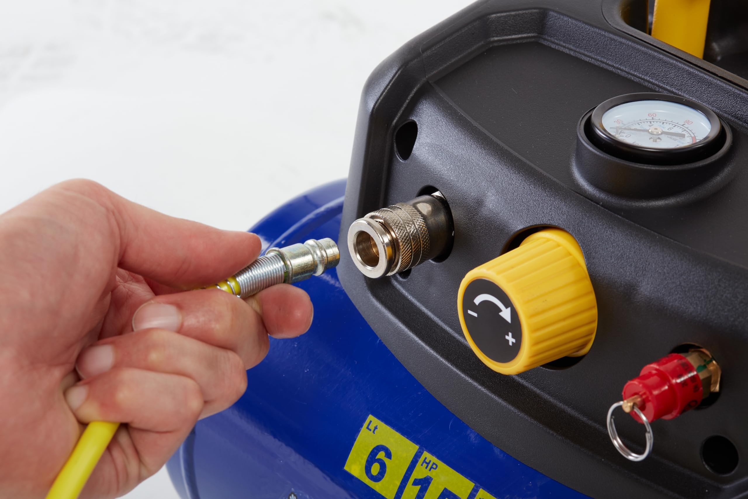michelin-mbl6-tragbarer-luftkompressor-6-liter-lfreier-luftkompressor-integriert image 6