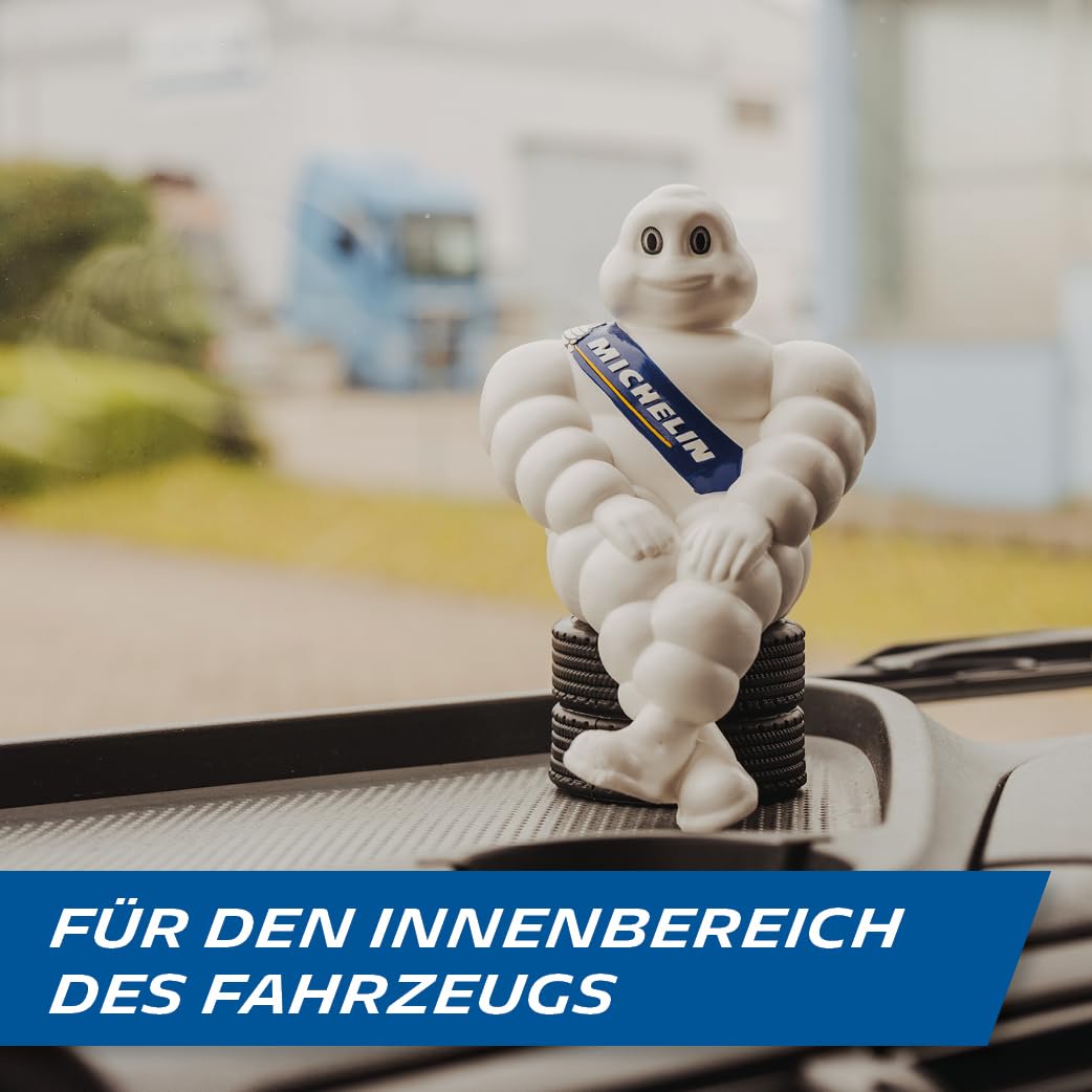 michelin-bibendum-klein-offizielle-19-cm-auto-innenraumfigur-sitzend-auf-reifens image 4