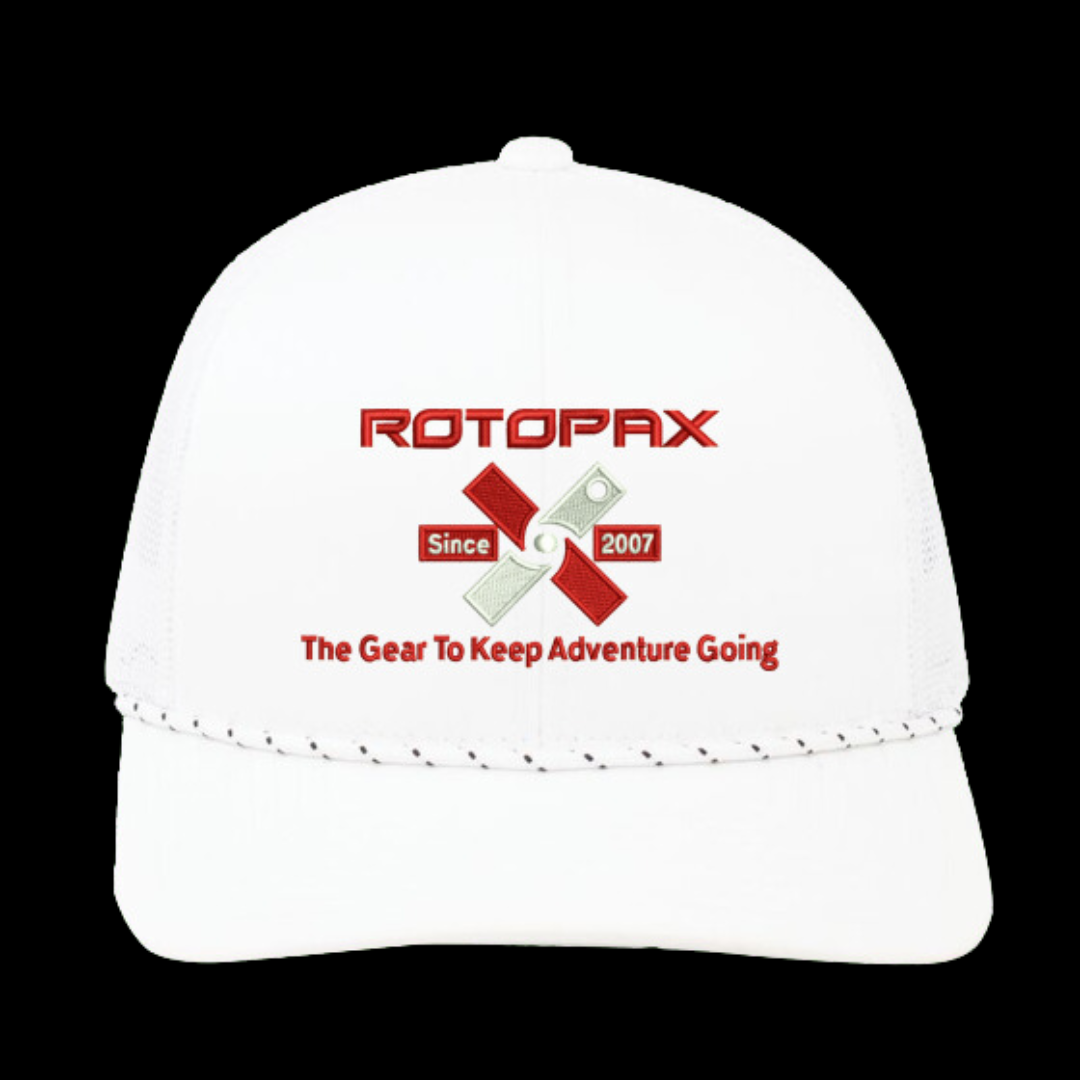 rotopax-white-keep-adventure-going-hat-wei-trucker-cap image 5
