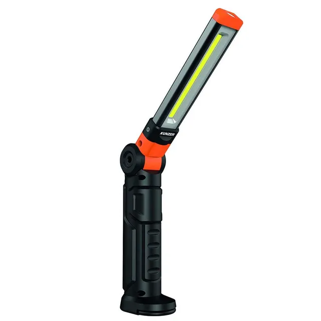 kunzer-pl-081-1-cob-arbeitslampe-dimmbar-300-lm-10-h-leuchtdauer-180-schwenkbar image 1