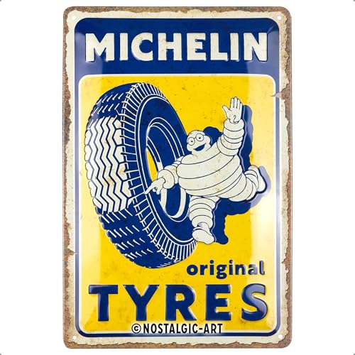 nostalgic-art-retro-blechschild-michelin-original-tyres-20-x-30-cm image 7