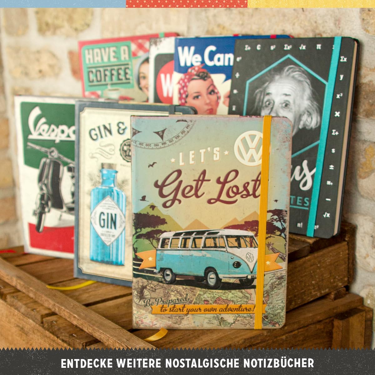 michelin-retro-notizbuch-a5-bullet-journal-dotted-vintage-design-original-lizenz image 5