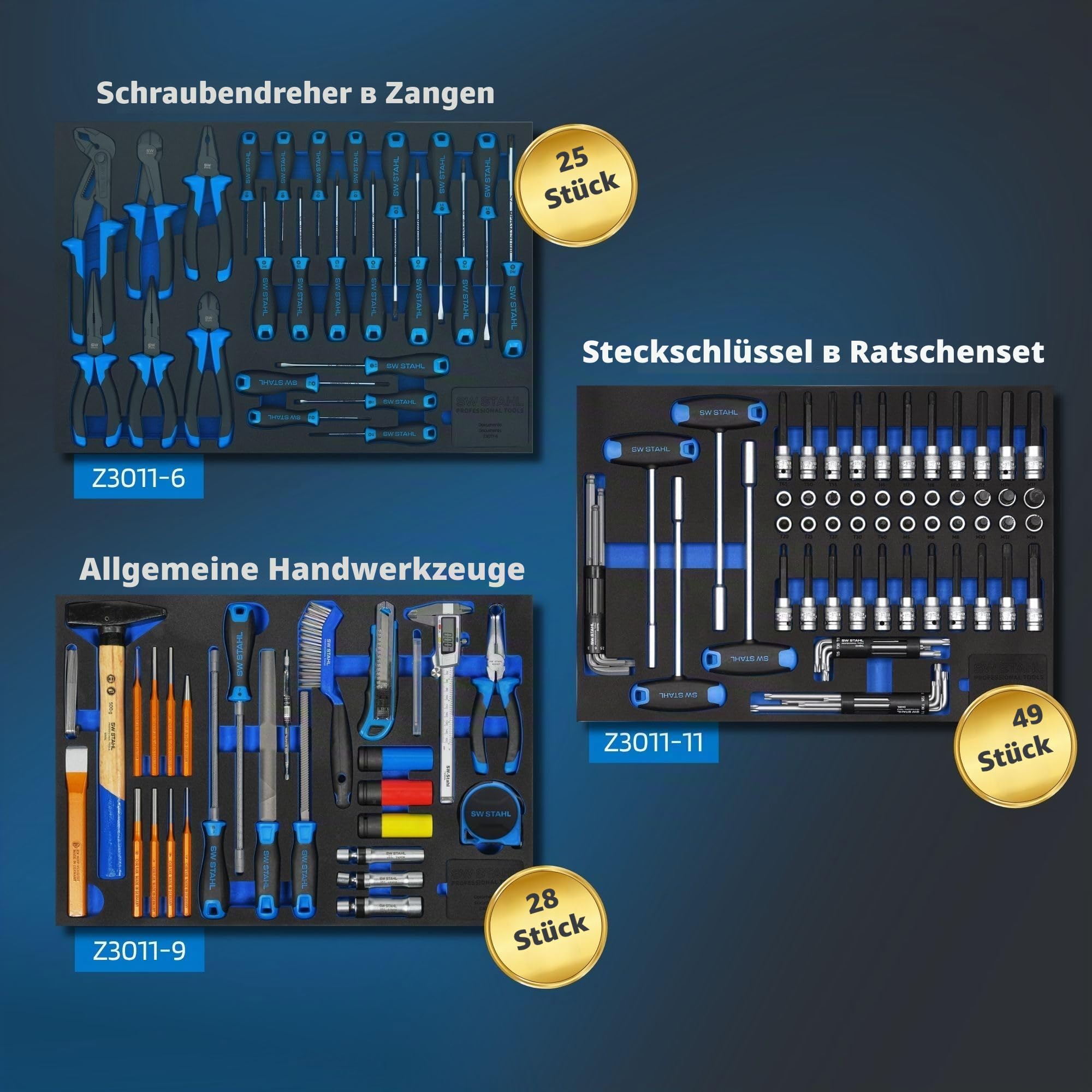 sw-stahl-z3111-werkstattwagen-tt801-341-teilig-best-ckt-8-schubladen-edelstahl-a image 5