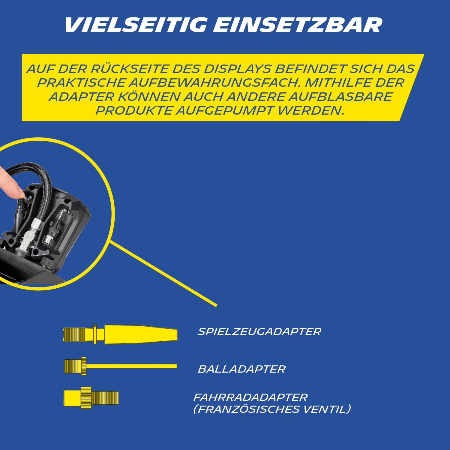 michelin-fu-luftpumpe-einzylinder-analog-bis-4-bar-universalpumpe-mit-67-cm-schl image 4