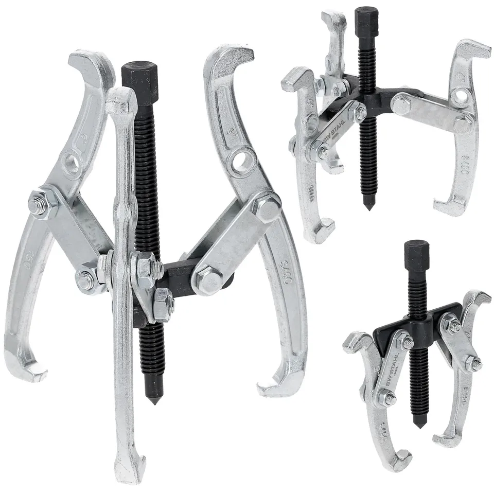 sw-stahl-10405l-abzieher-set-3-teilig-kfz-lagerabzieher-75-150mm image 1