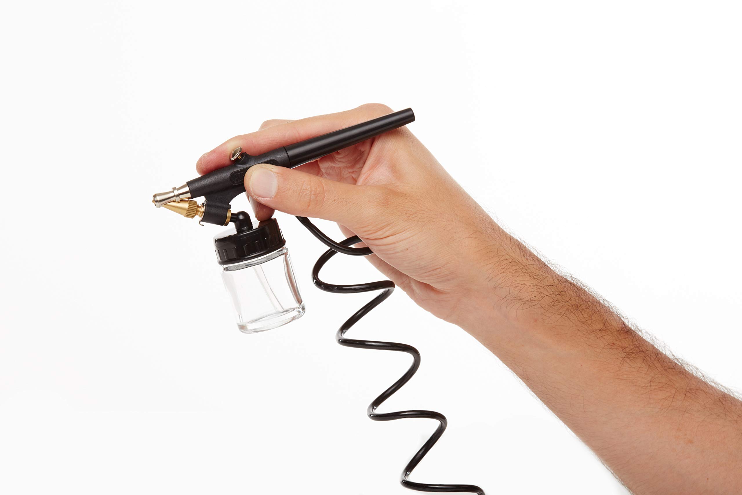 michelin-compact-airbrush-kit-mit-schlauch-2-farbkanister-tragetasche-maximaler- image 3