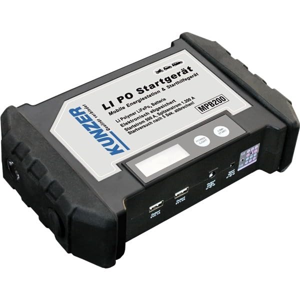 kunzer-multi-pocket-booster-mpb200-schnellstartsystem-12-v-500-a-starthilfestrom image 1