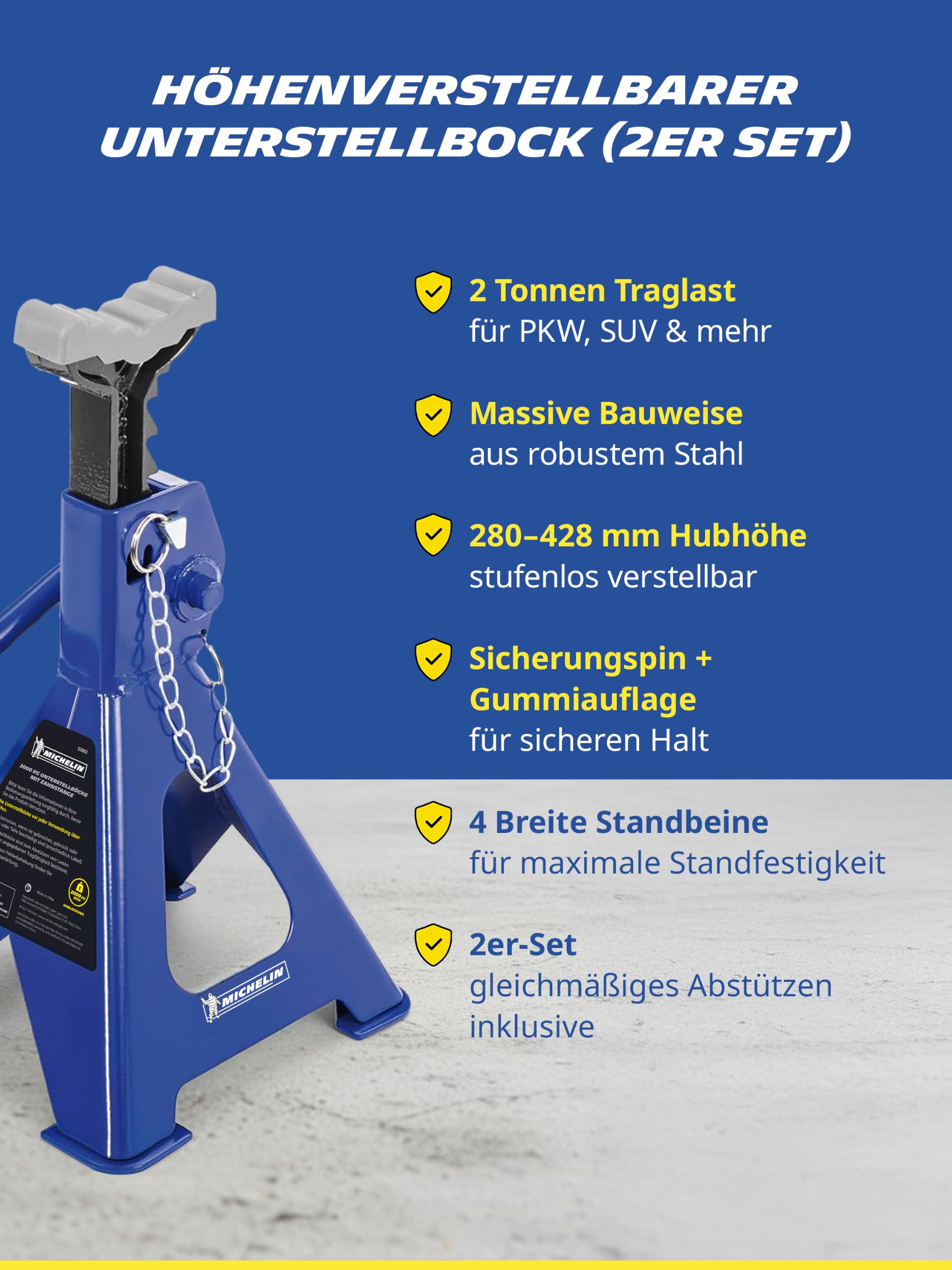 michelin-unterstellbock-2er-set-2t-traglast-h-henverstellbar-280-428-mm-stahlkon image 2