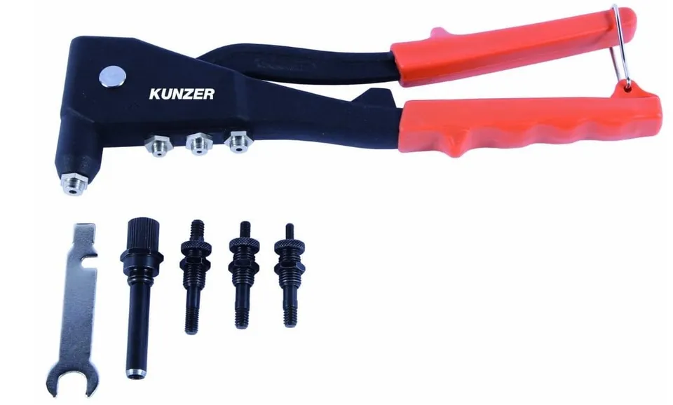 kunzer-7nzs06-nietzange-im-set-6-teilig-mit-blindnietenmutterzugdorn-m4-m6-und-l image 1