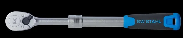 sw-stahl-umschaltknarre-1-2-high-torque-1-075-nm-teleskopauszug-310-450-mm-90-z- image 1