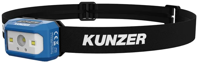 kunzer-hl-002-stirnlampe-led-technik-und-sensorfunktion-3-modi-5h image 1