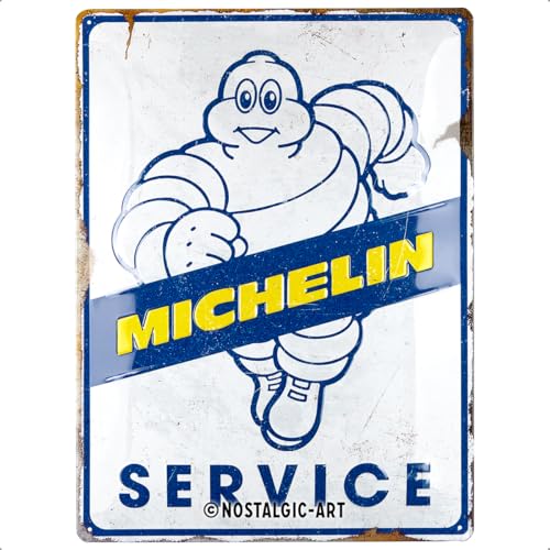 nostalgic-art-retro-blechschild-30-x-40-cm-michelin-service-original-lizenzprodu image 7