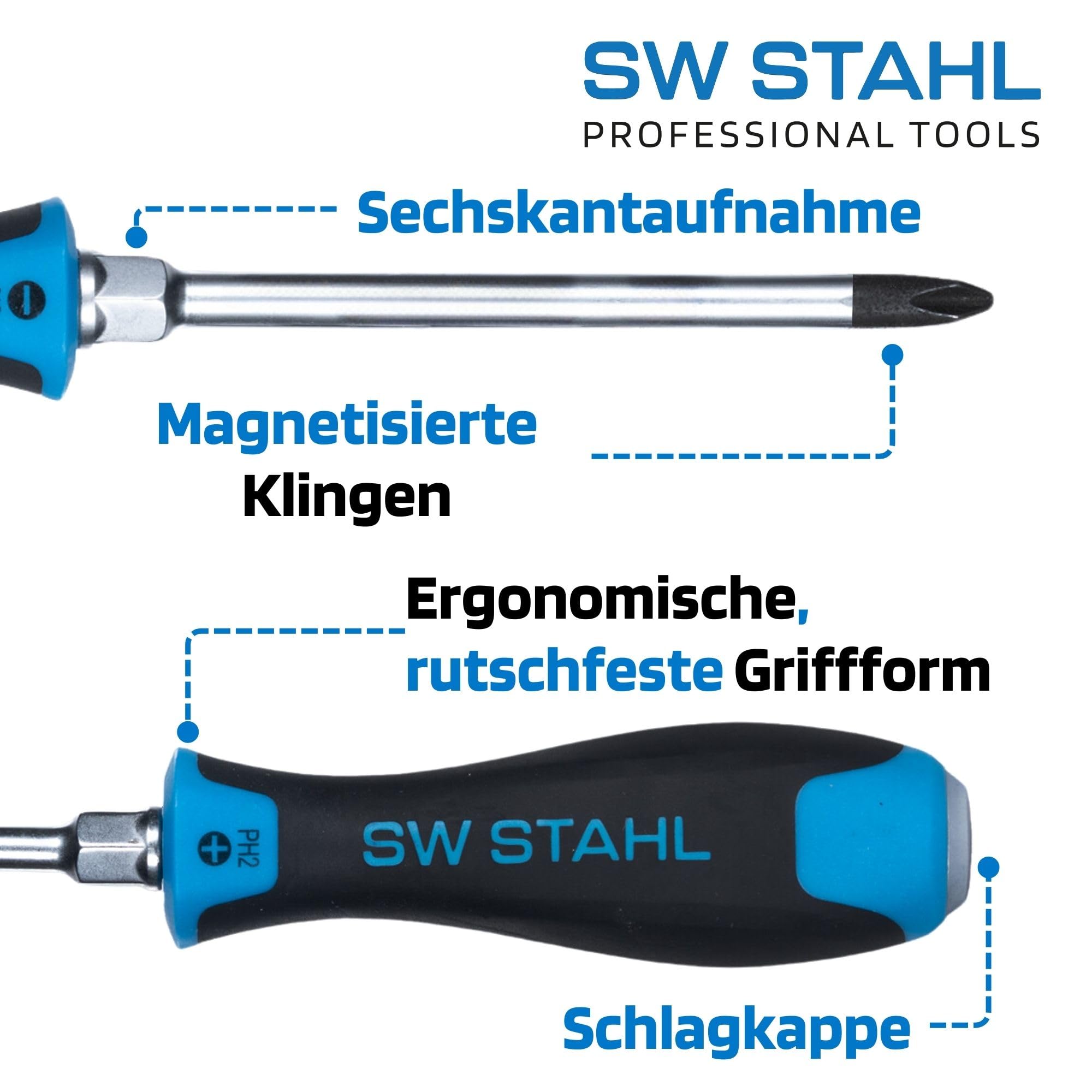 sw-stahl-32816l-schraubendrehersatz-schlagfest-5-teilig-s2-stahl image 4