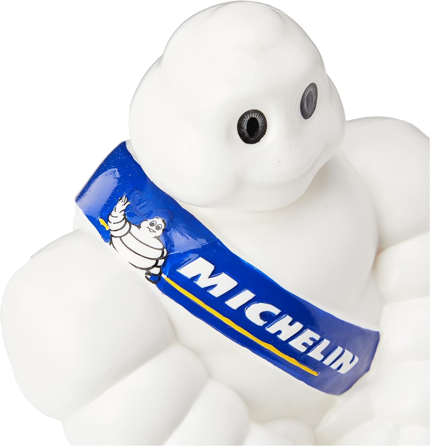 michelin-bibendum-klein-offizielle-19-cm-auto-innenraumfigur-sitzend-auf-reifens image 3
