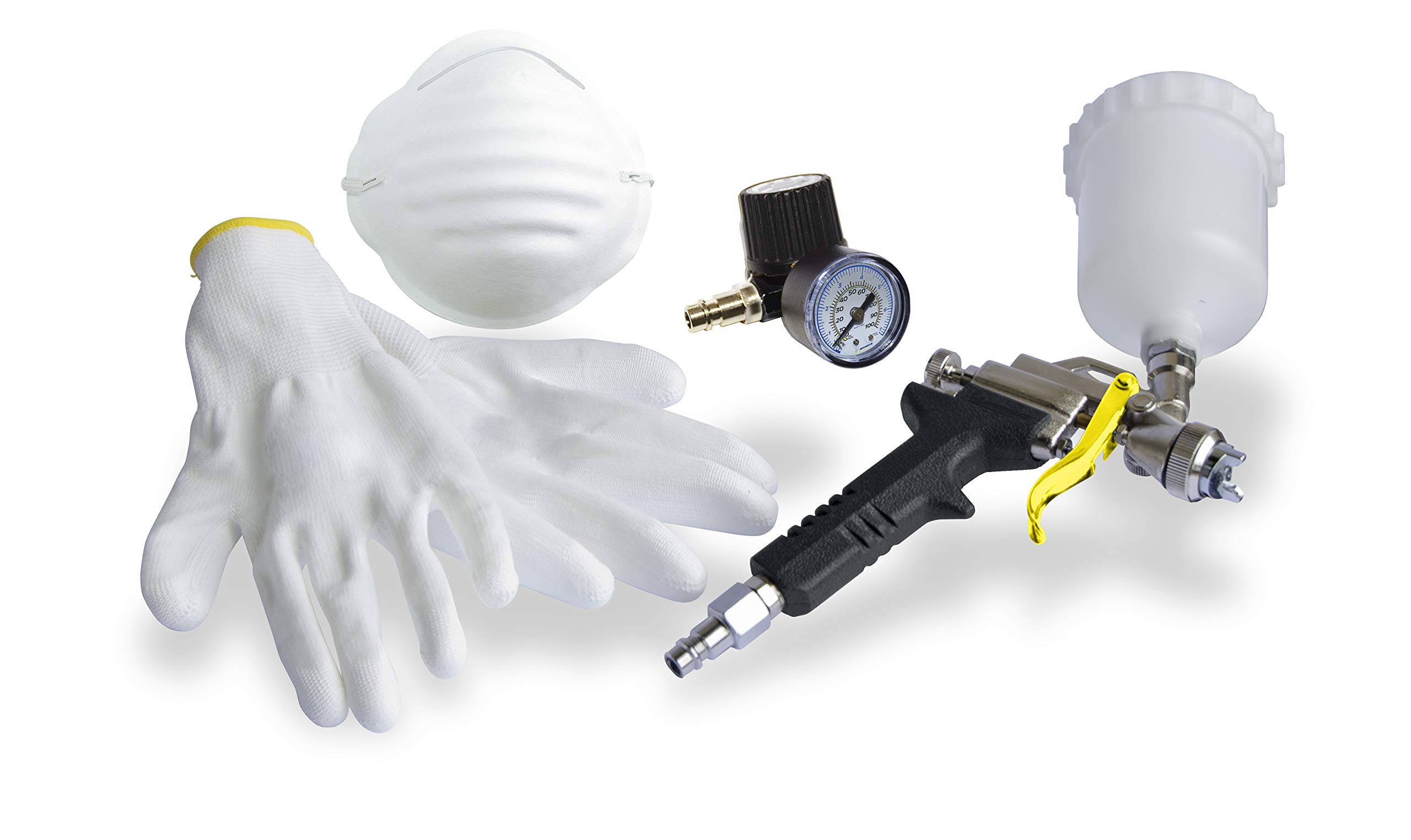 michelin-lackierset-im-koffer-inkl-lackierpistole-druckregler-maske-und-handschu image 2