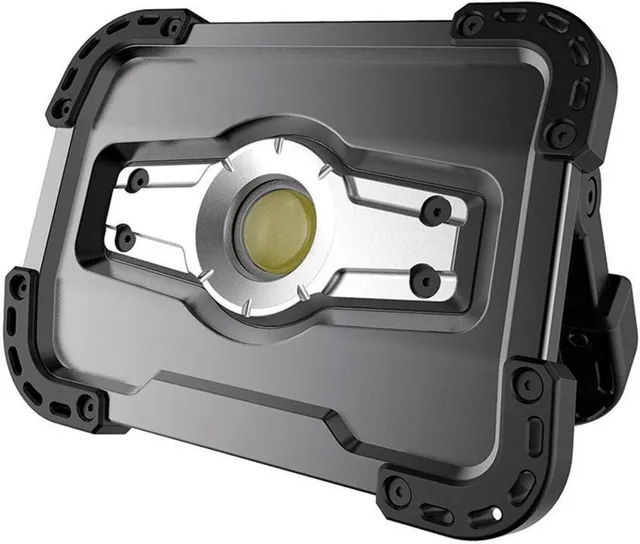 kunzer-pl-2-cob-arbeitslampe-scheinwerfer-aufklappbar-und-tragbar-800-lm image 1