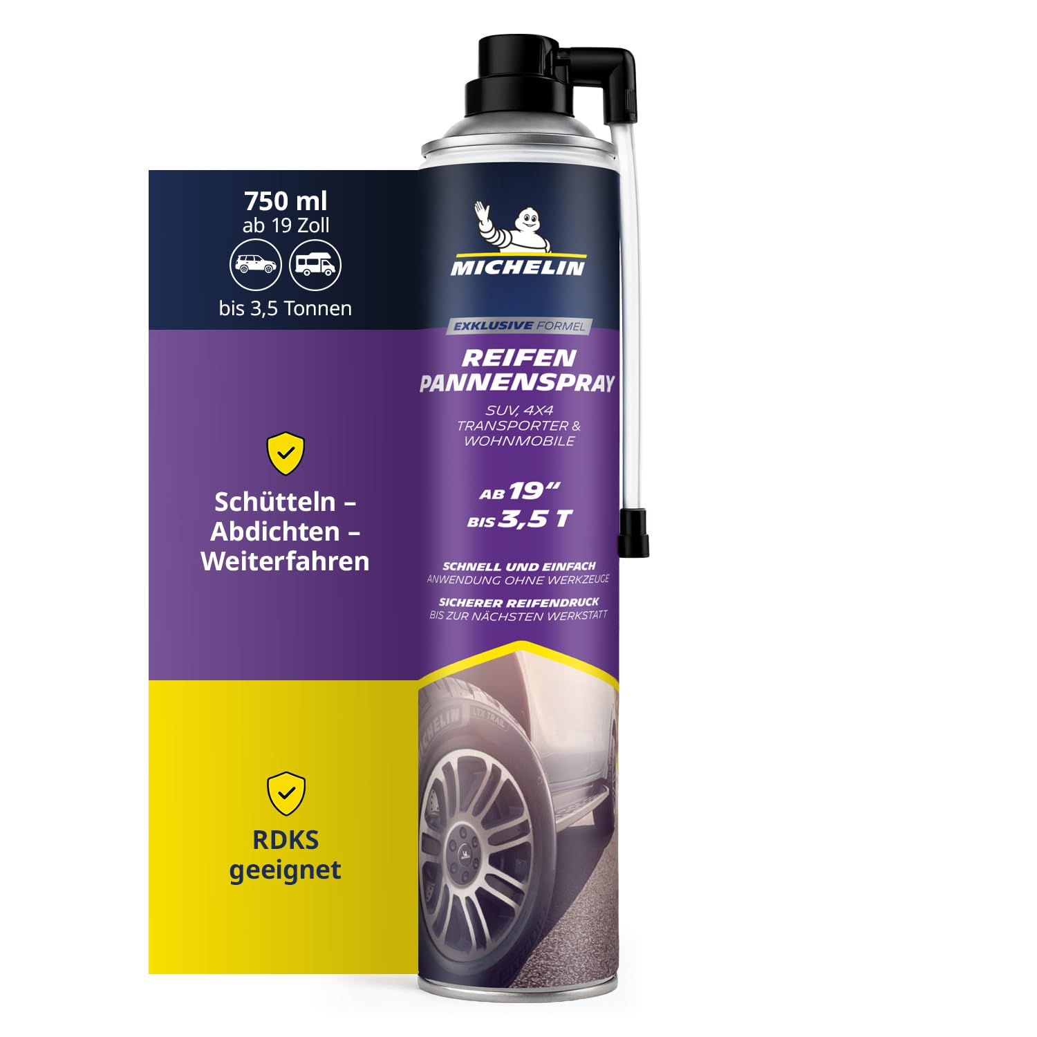 michelin-reifenpannenspray-750-ml-f-r-gro-e-reifen-ab-19-zoll-bis-3-5-t-rdks-kom image 1