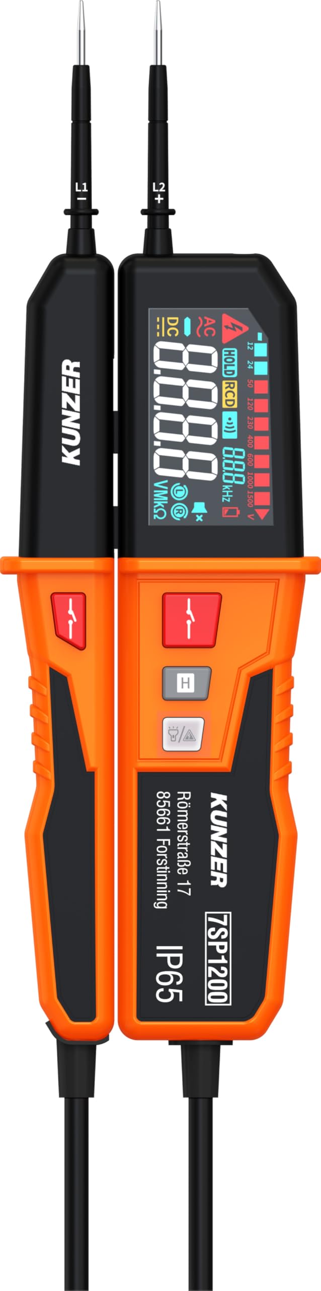 kunzer-7sp1200-spannungspr-fer-digital-dc-ac-ip65-cat-iii-f-r-kfz-elektrik image 2