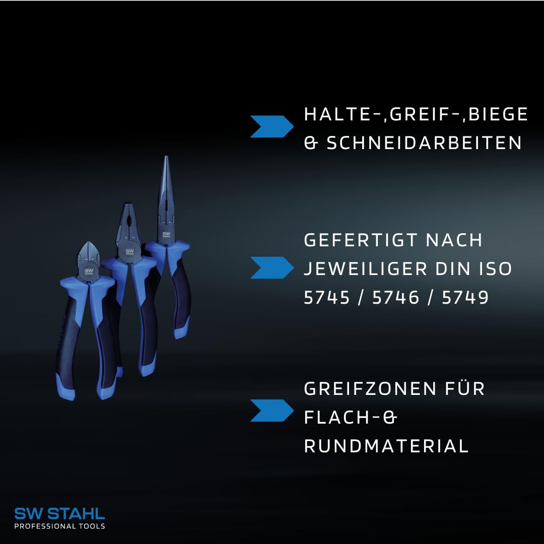 sw-stahl-flachzange-40200l-aus-chrom-vanadium-stahl-ideallinie-serie image 2