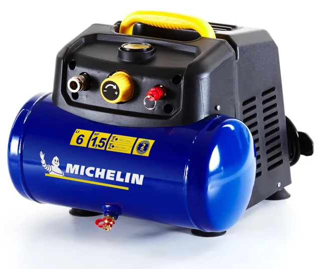 michelin-mbl6-tragbarer-luftkompressor-6-liter-lfreier-luftkompressor-integriert image 1