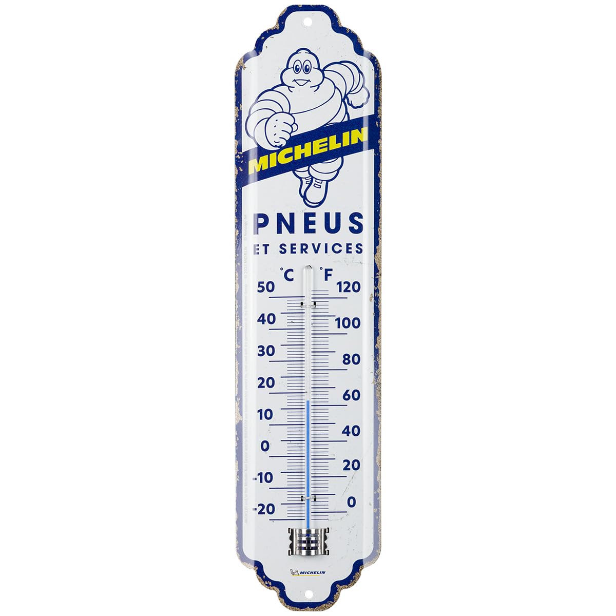 nostalgic-art-retro-thermometer-michelin-7-x-28-cm-metall-vintage-design-made-in image 1