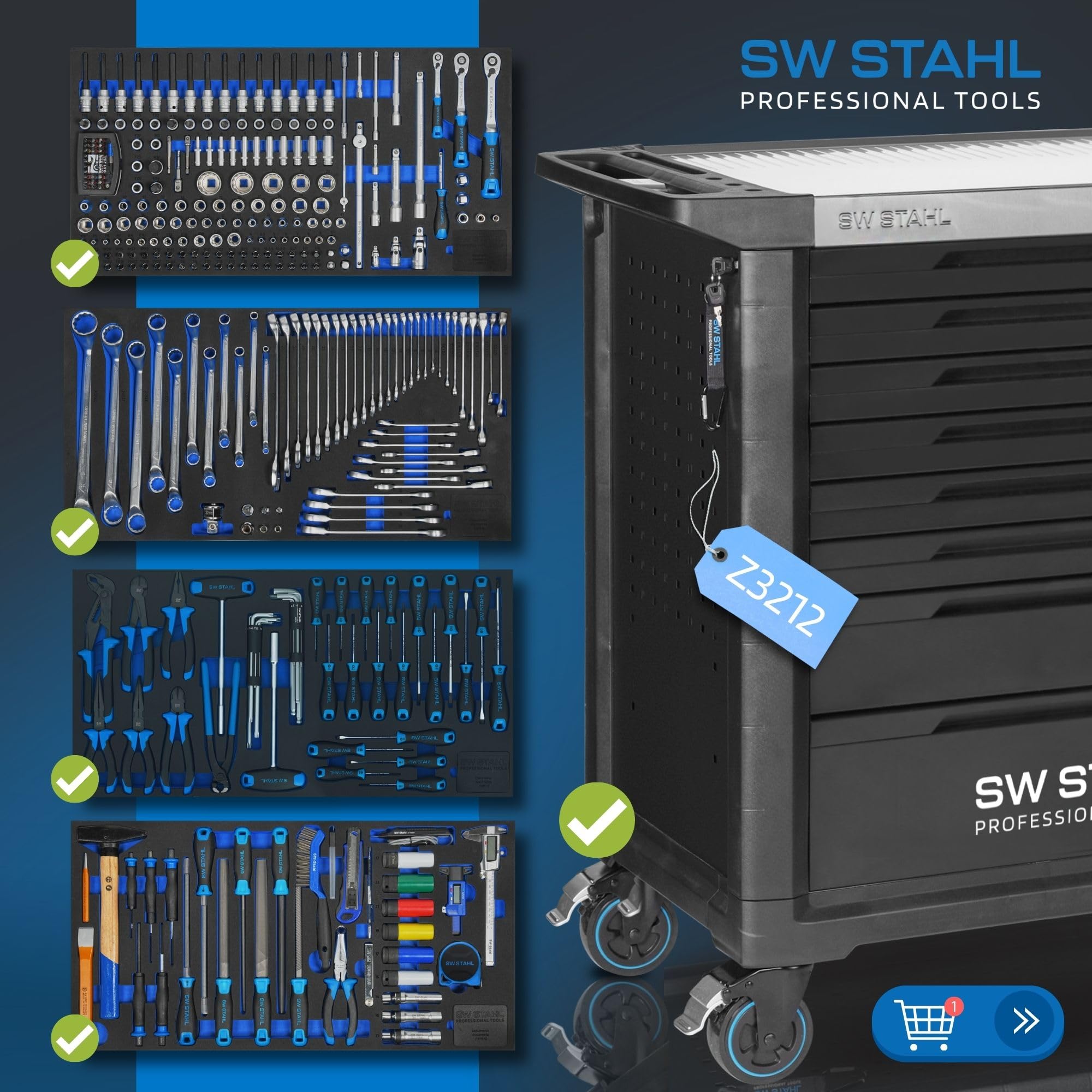 sw-stahl-z3212-werkstattwagen-tt802-338-teilig-best-ckt-8-schubladen-edelstahl-a image 3