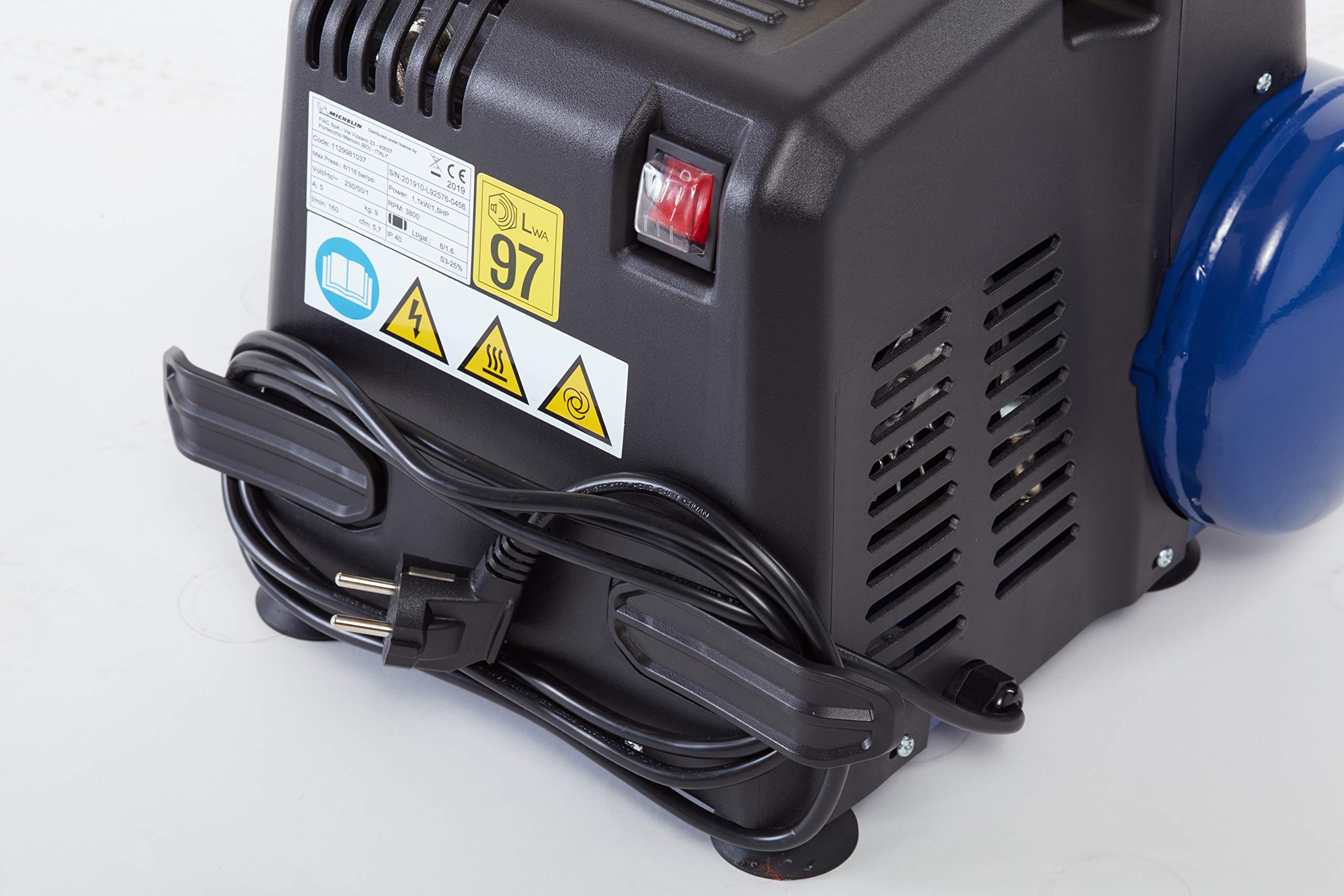 michelin-mbl6-tragbarer-luftkompressor-6-liter-lfreier-luftkompressor-integriert image 7
